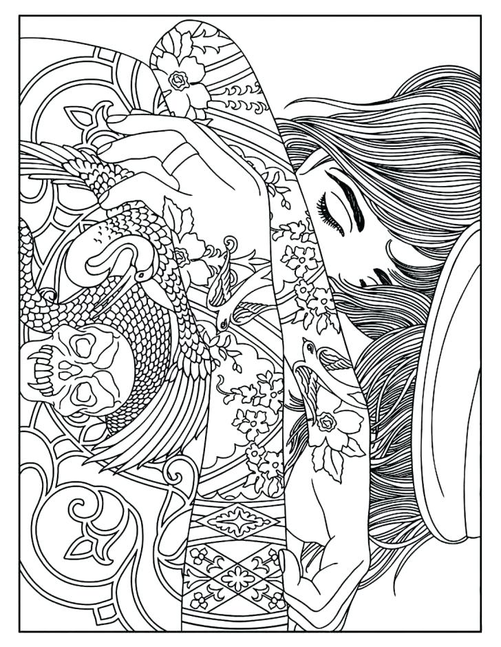728x939 Very Detailed Coloring Pages Medium Size Of Very Detailed Coloring