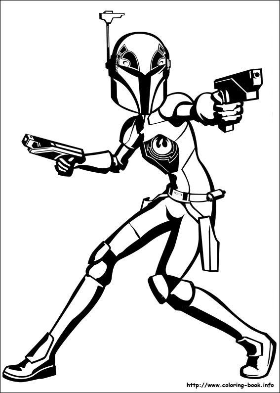 567x794 Wars Rebels Coloring Picture