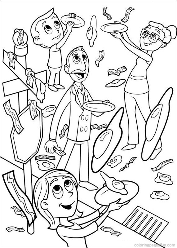 571x800 Cloudy With A Chance Of Meatballs Coloring Pages Projects