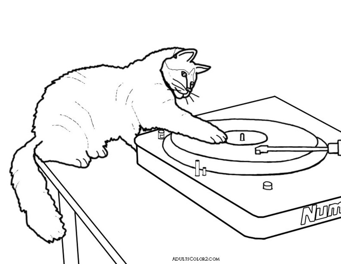 1100x850 Wonderful Record Coloring Page Mcillustrator
