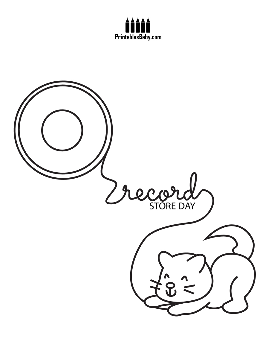 927x1200 Amazing Record Coloring Page Pages Printables Baby Free Printable