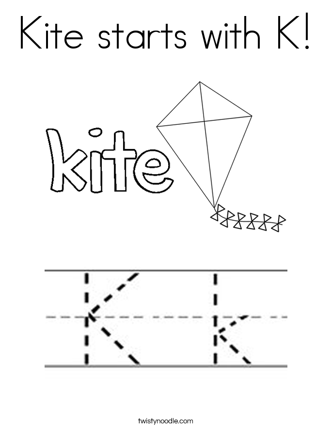 685x886 Letter K Coloring Pages