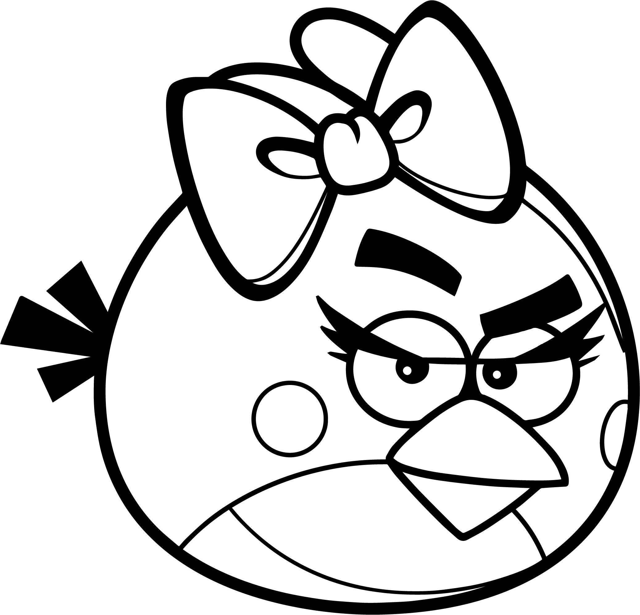 2074x1992 New Cute Angry Birds Coloring Pages Best Of Angry Bird Red Girl