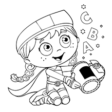 230x230 Top Super Why Coloring Pages For Your Toddler