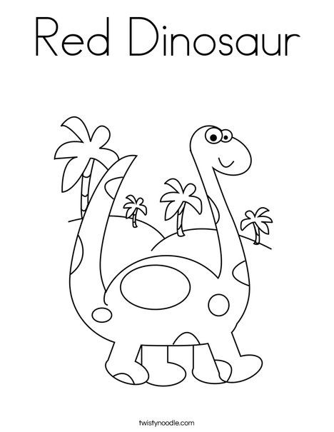 468x605 Red Dinosaur Coloring Page Preschool Printables Ideas