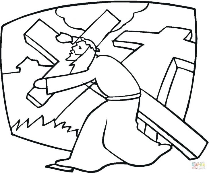 728x604 Jesus Christ Made It Possible In Resurrection Coloring Page Great