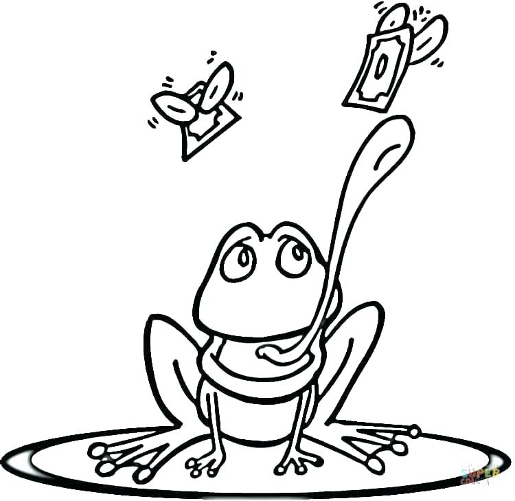 750x729 Red Eyed Tree Frog Coloring Page Coloring Pages Of Frogs Cartoon