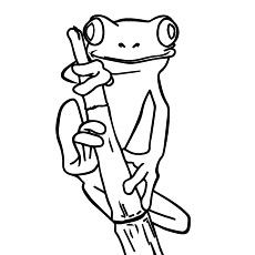 230x230 Delightful Frog Coloring Pages For Your Little Ones