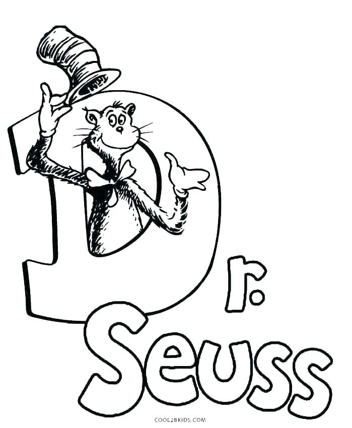 699x850 Dr Seuss Coloring Pages One Fish Two Fish One Fish Two Fish Red