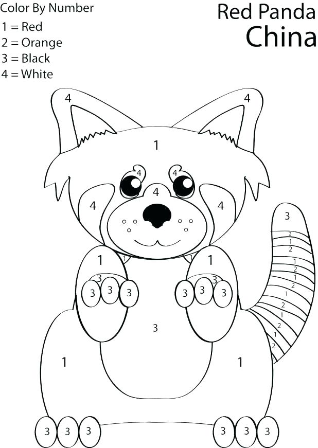 618x871 Red Panda Coloring Page Panda Coloring Pictures Printable