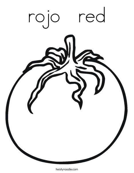 468x605 Rojo Red Coloring Page