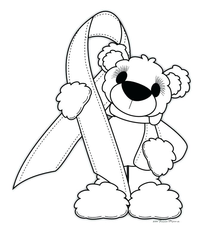 690x768 Red Ribbon Coloring Pages Excellent Design Ideas Red Ribbon