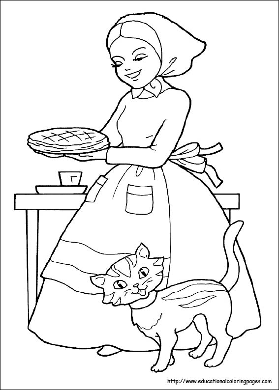 567x794 Little Red Riding Hood Coloring Pages Free For Kids