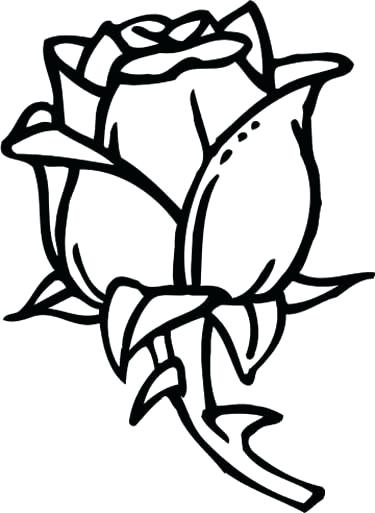 375x513 Coloring Pages Rose Online Coloring Pages Roses Coloring Pages