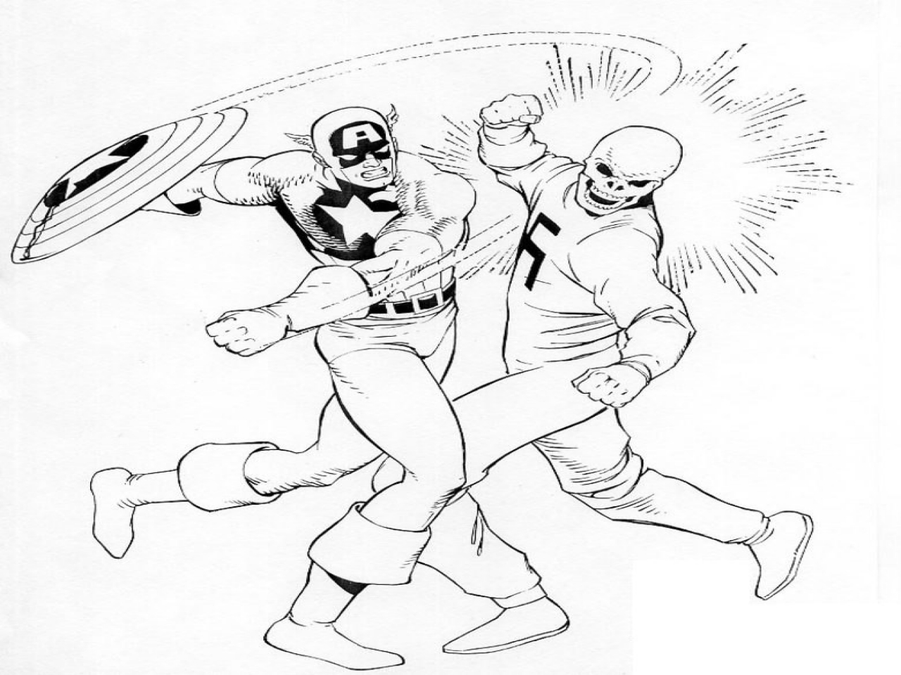 1280x960 Red Skull Coloring Pages For Kids Adults