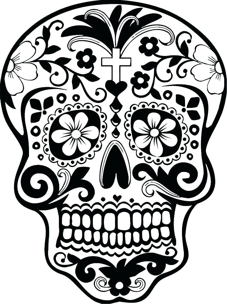 736x983 Skull Coloring Pages Skull Coloring Pages Coloring Pages Skulls