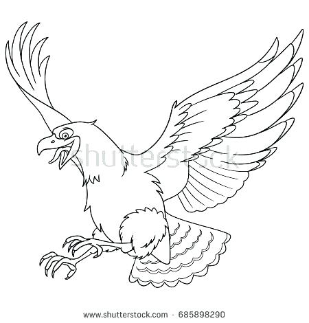 450x470 Hawk Coloring Pages Red Tailed Hawk Coloring Page Coloring Page