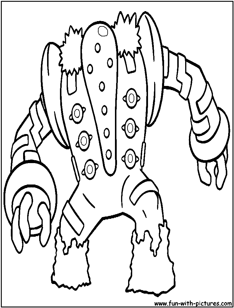 800x1050 Regigigas Coloring Pages Collection Coloring For Kids