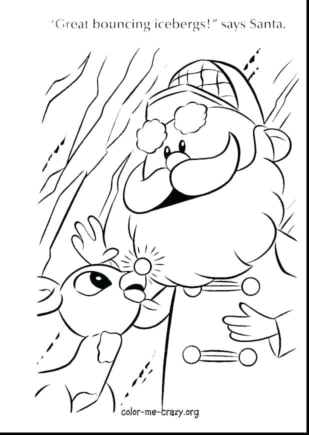 618x870 Printable Coloring Pages Printable Coloring Pages Reindeer