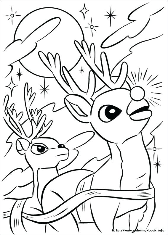 567x794 Christmas Coloring Pages Rudolph Coloring Pages Bass Best Cartoon