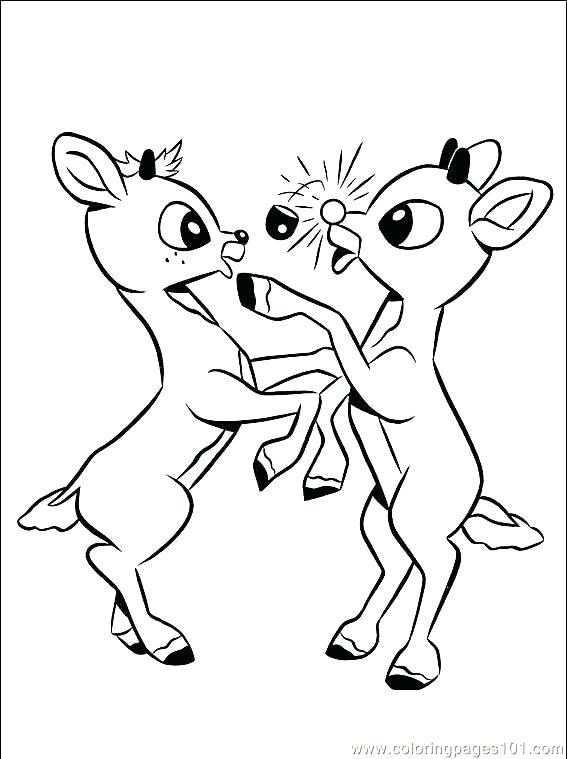 567x759 Rudolph The Red Nosed Reindeer Coloring Pages Coming Soon Coloring