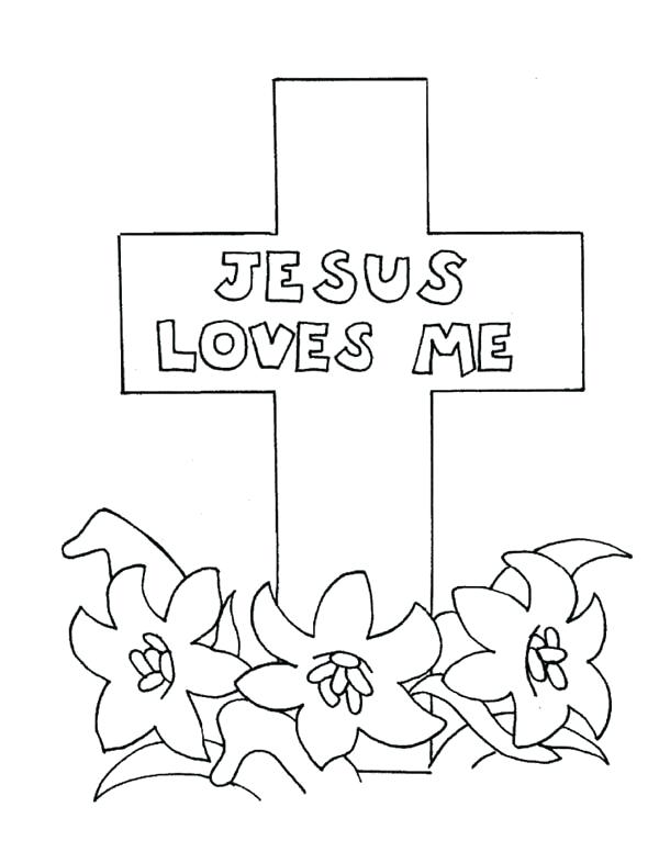 600x776 Jesus On The Cross Coloring Pages Medium Size Of Religious Died
