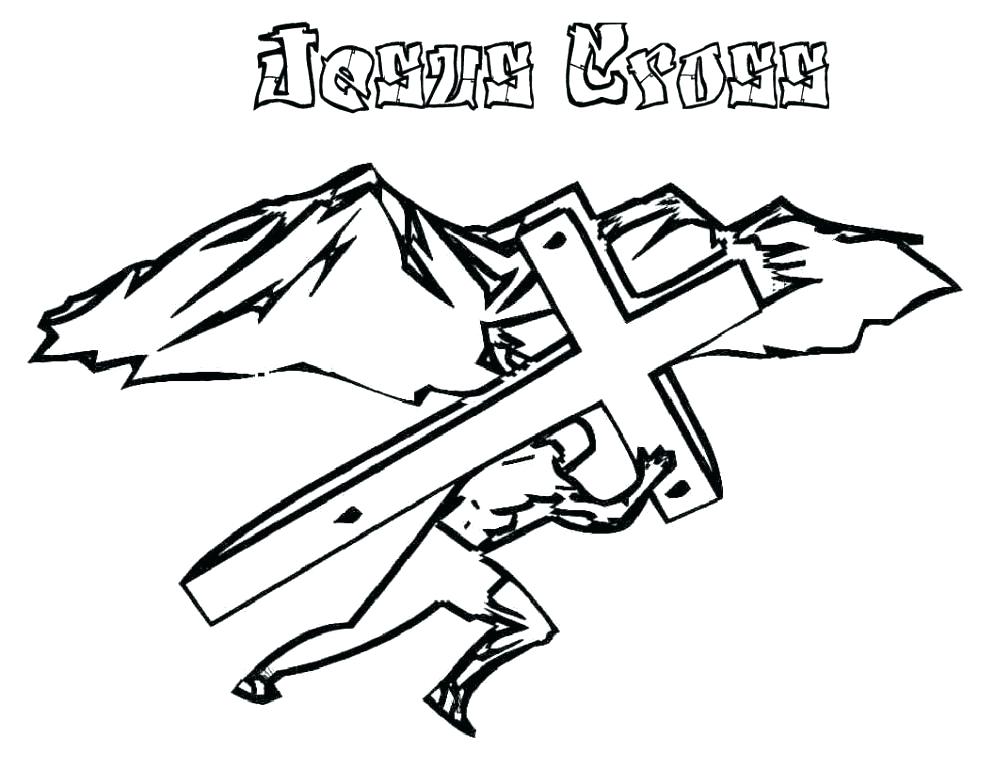 994x768 Coloring Pages Cross Cross Coloring Pages Printable Image Of Free