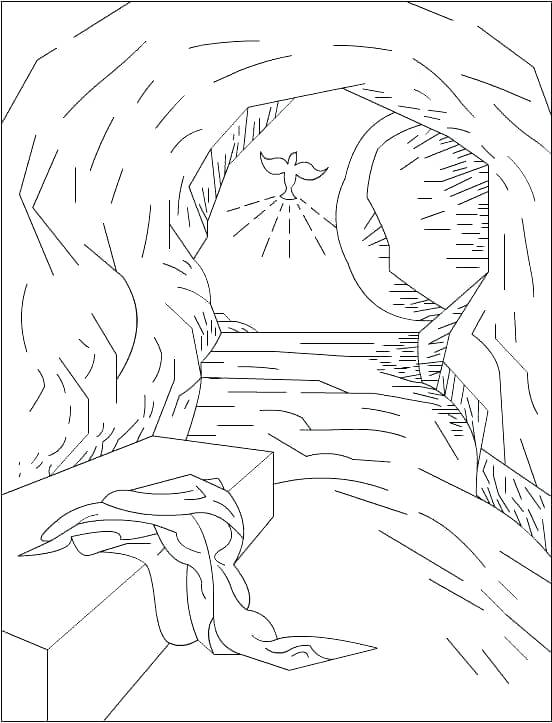 552x723 Easter Coloring Pages Religious
