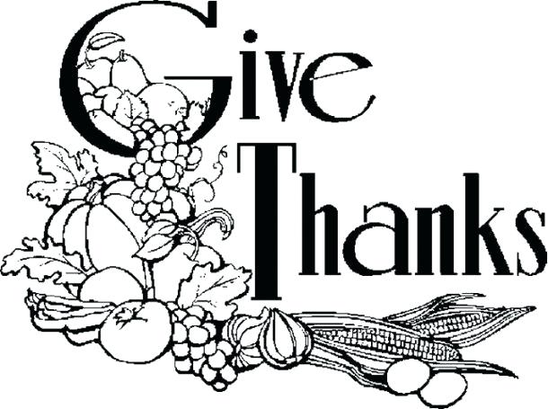610x455 Christian Thanksgiving Coloring Pages Religious Thanksgiving Clip