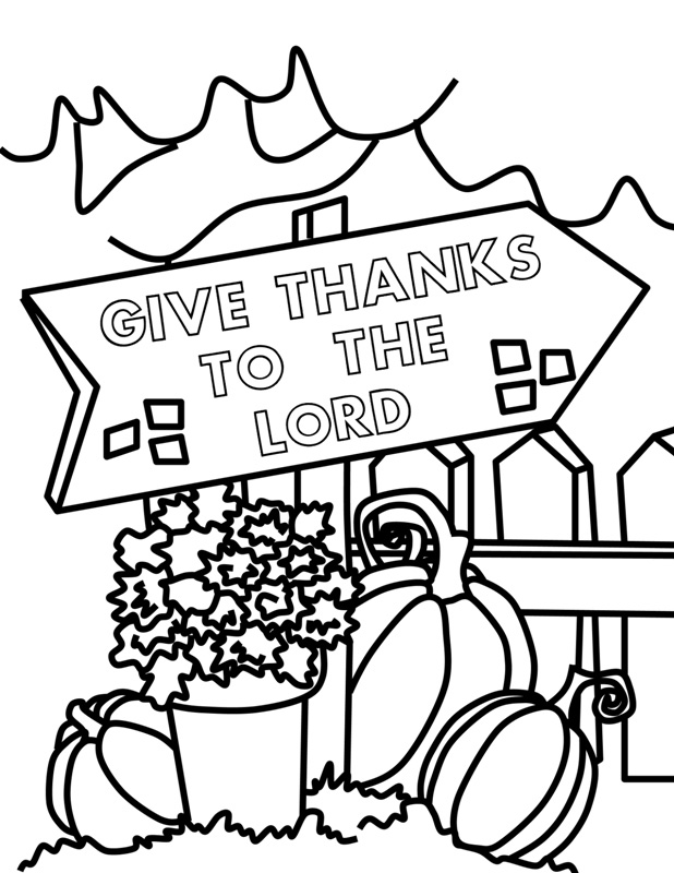 618x800 Christian Thanksgiving Coloring Pages Happy Thanksgiving Coloring
