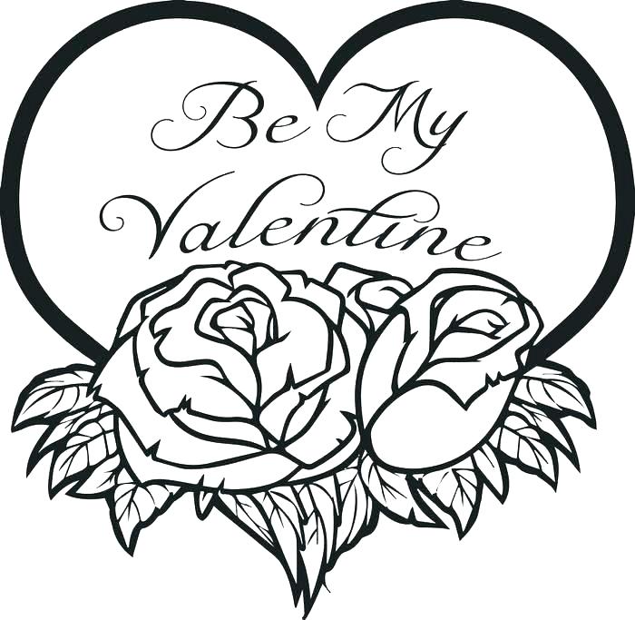 700x683 Christian Valentine Coloring Pages Preschool Valentine Coloring
