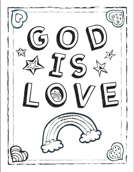466x600 Religious Valentine Coloring Pages