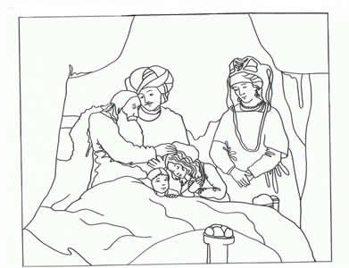 391x300 Van Rijnjacob Blessing The Sons Of Joseph Elements Of Art