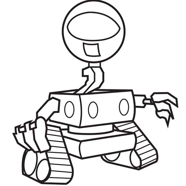 600x600 Robot Remote Control Coloring Pages Best Place To Color