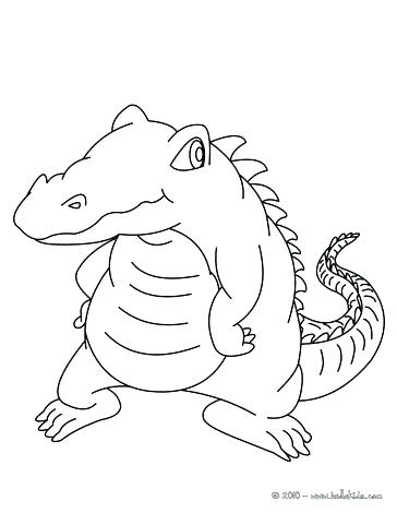 364x470 Reptiles Coloring Pages Reptiles Coloring Pages Alligator Cute