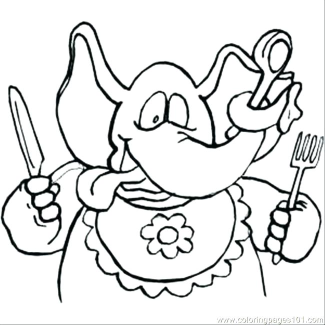 650x650 Coloring Page Of Republican Elephant Cartoon Pages Colouring