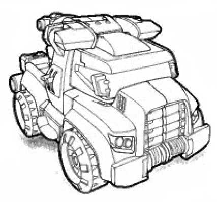 427x398 Transformers Rescue Bots Coloring Pages Truck