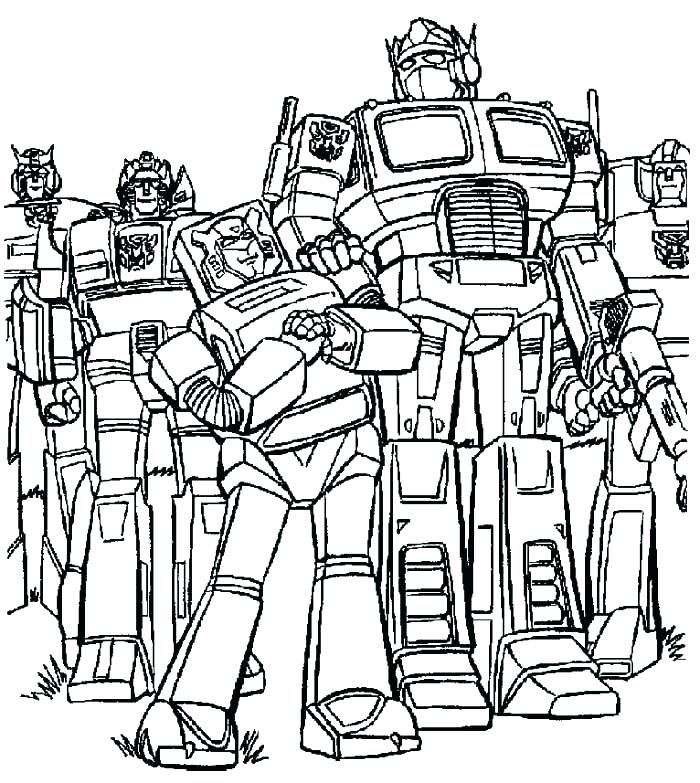 700x783 Transformers Printable Coloring Pages
