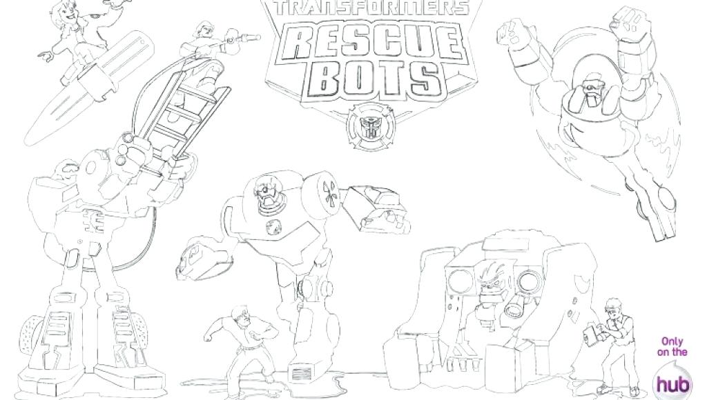 1024x580 Transformers Rescue Bots Coloring Pages Stupefying Printable
