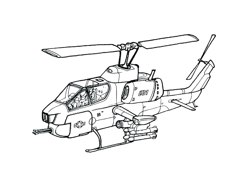 1000x750 Helicopter Coloring Page How To Draw Helicopters Coloring Pages