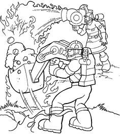236x264 Rescue Heroes Coloring Pages Free Printable Download