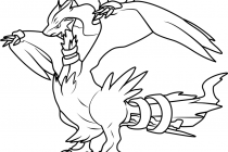 210x140 Praying Mantis Coloring Page