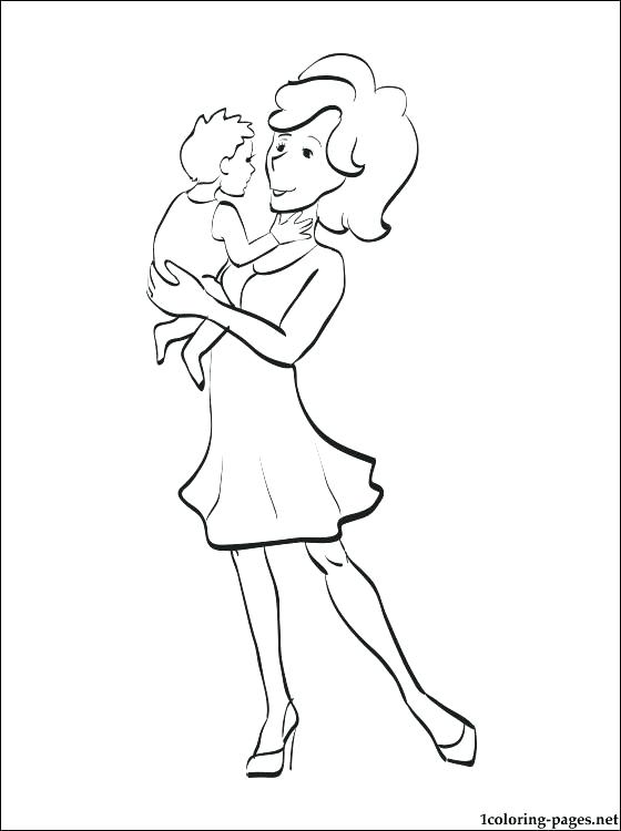 560x750 Respect Coloring Pages Mothers Day Coloring Page For Toddlers Self