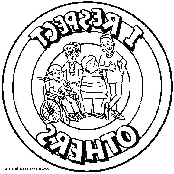 576x576 Drug Free Coloring Pages Respect Coloring Pages Respect Coloring