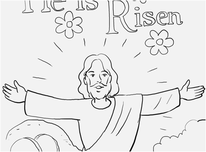 827x609 Preschool Bible Coloring Pages Pictures Resurrection Coloring