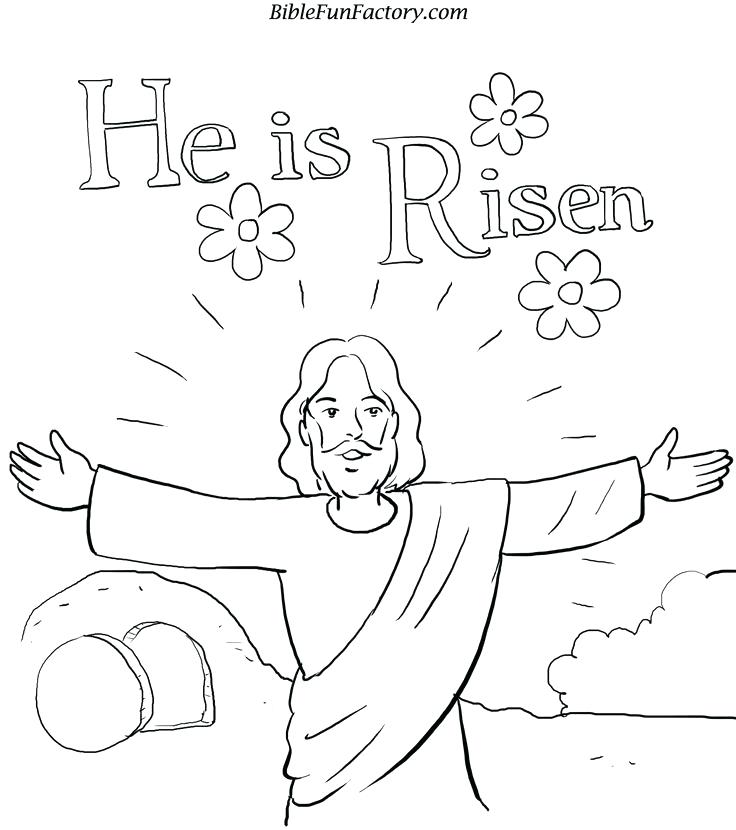 736x830 Resurrection Coloring Pages Coloring Pages Of Jesus Interesting