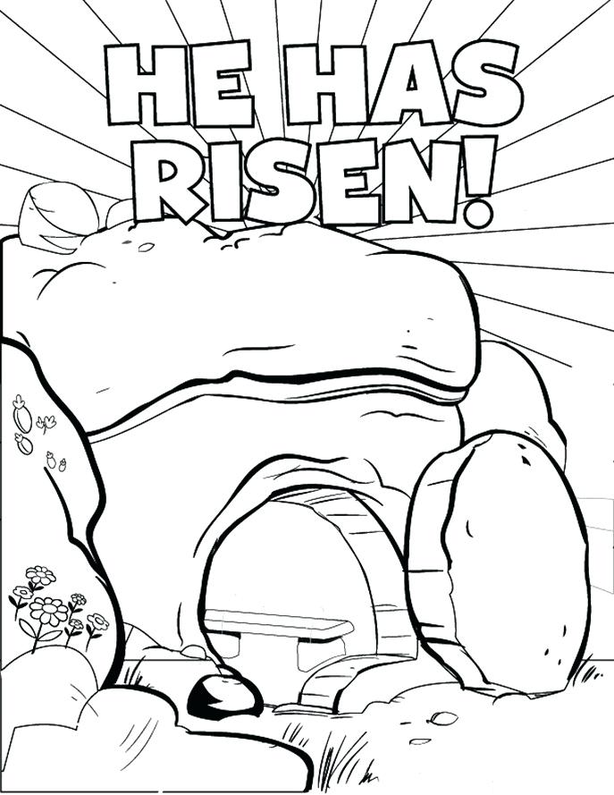 687x889 Resurrection Coloring Pages Printable Awesome Religious Coloring