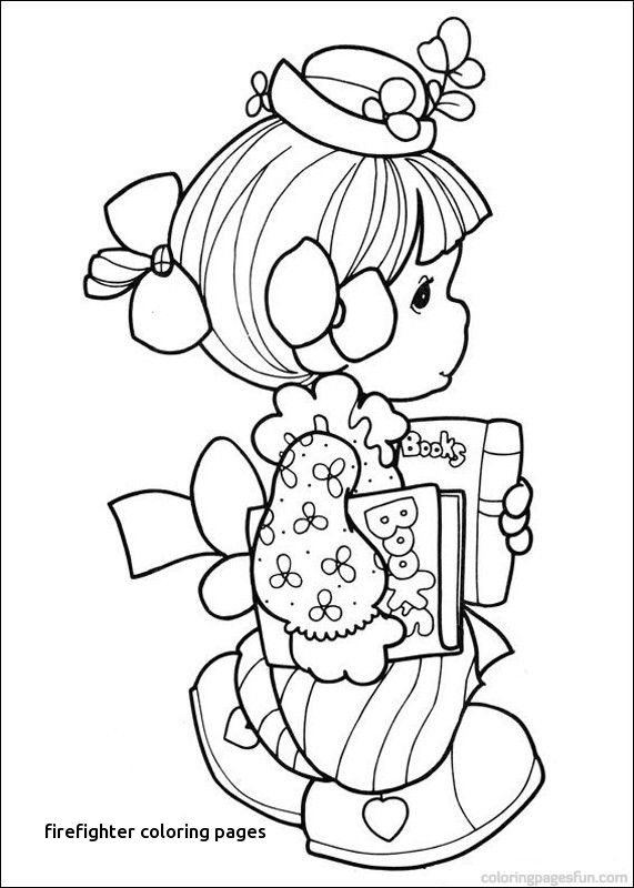 571x800 Beautiful Thank You Firefighters Coloring Pages Sketch