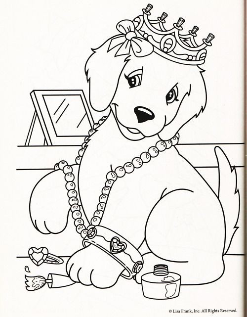 500x641 Elegant Golden Retriever Coloring Page Best Adult Coloring
