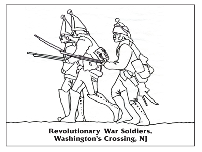 400x301 Attractive American Revolution Soldiers Coloring Pages Image